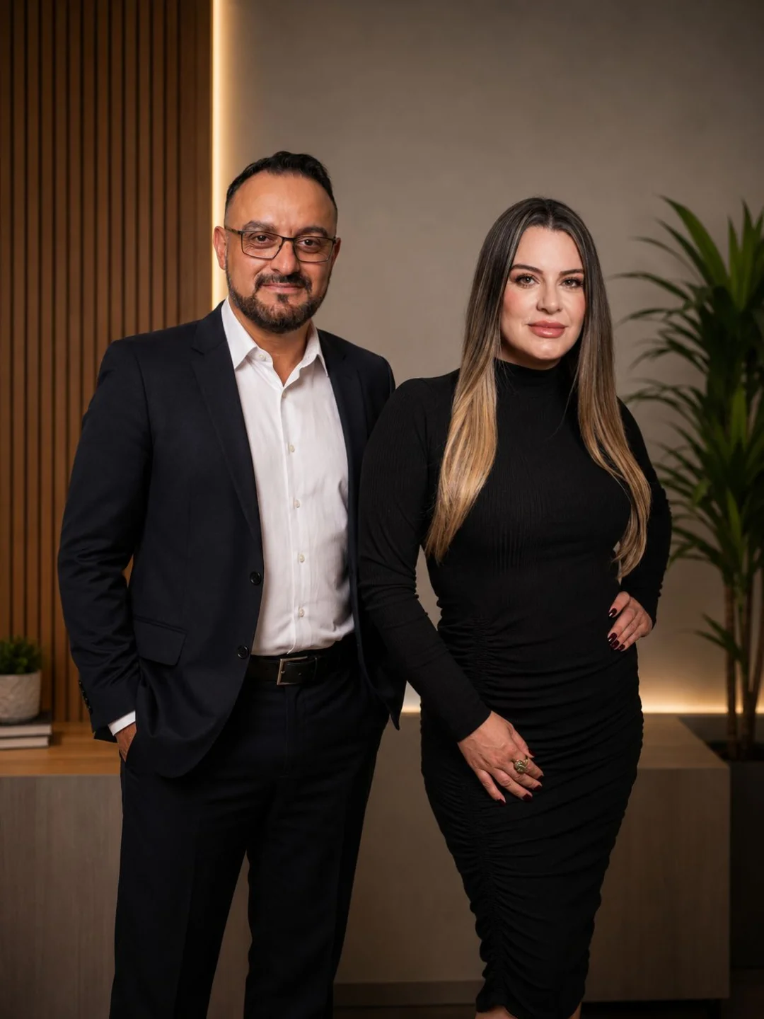 Lizandro Santiago e Carise Pavão, sócios-fundadores da Lúmina